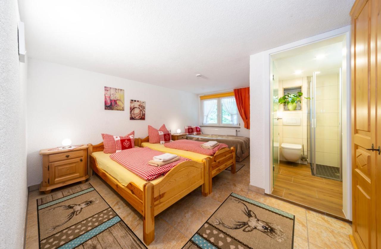 Appartements Und Ferienhaus Gasthof Kanzlersgrund Oberhof  Extérieur photo